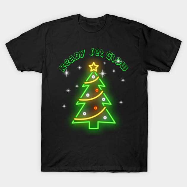 Ready Set Glow T-Shirt by Blended Designs